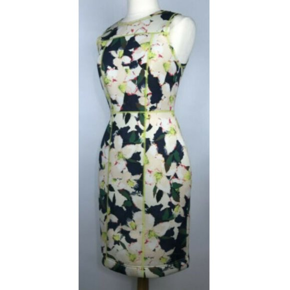 J Crew Floral Cove Surf Neoprene Shift Dress - Picture 3 of 7